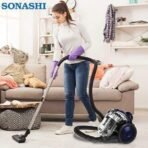 ⁦مكنسة كهربائية بدون كيس سوناشي⁩ - الصورة ⁦3⁩