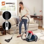 ⁦مكنسة كهربائية بدون كيس سايونا⁩ - الصورة ⁦3⁩