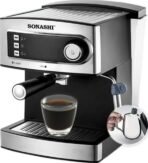 ماكينة قهوة اسبريسو مع فوم حليب