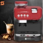 ماكينة كبسولات مع مطحنة